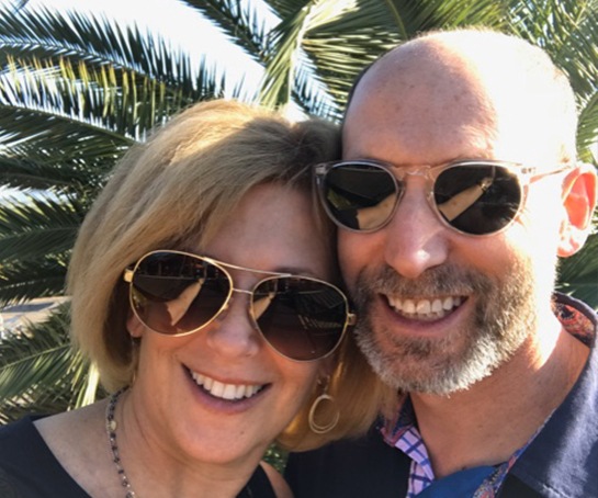 Doctor Rauchberg and his wife on vacation