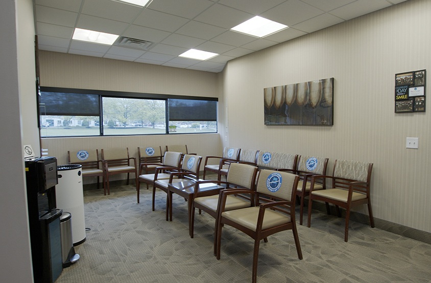 Parsippany New Jersey dental office waiting room