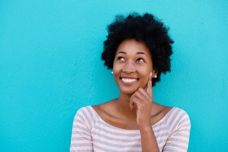 smiling person wondering about braces treatment time in Parsippany