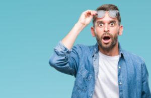 Man who is shocked