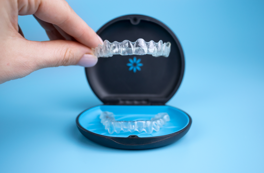 Invisalign in tray
